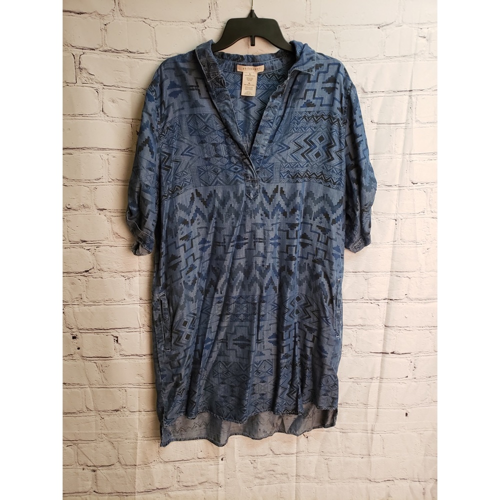 Denim Philosophy shirt dress